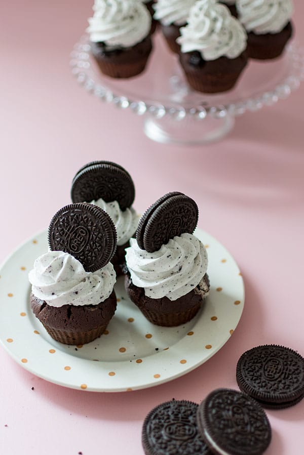 Recette de Cupcakes aux Oréos
