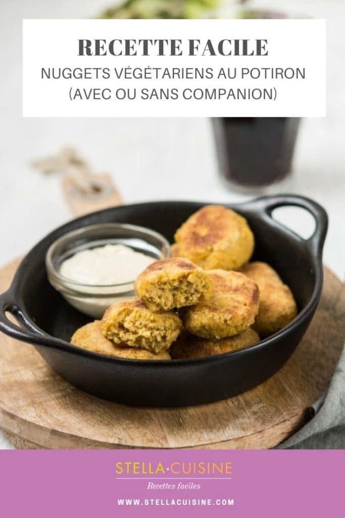 Recette de Nuggets végétariens au potiron (avec ou sans Cuisine Companion)