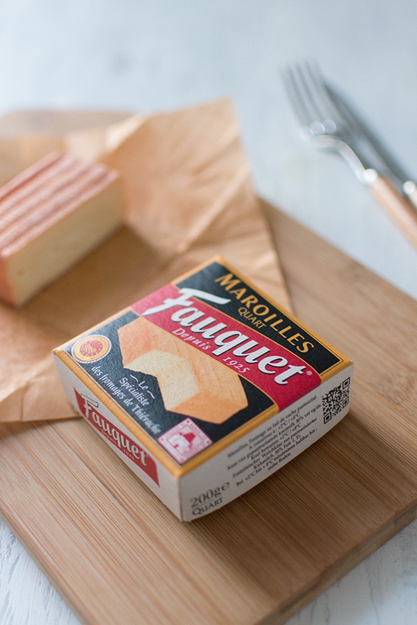 Recette de Poulet au Maroilles et au Potiron